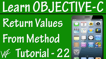 Free Objective C Programming Tutorial for Beginners 22 - How to Return Value from Methods