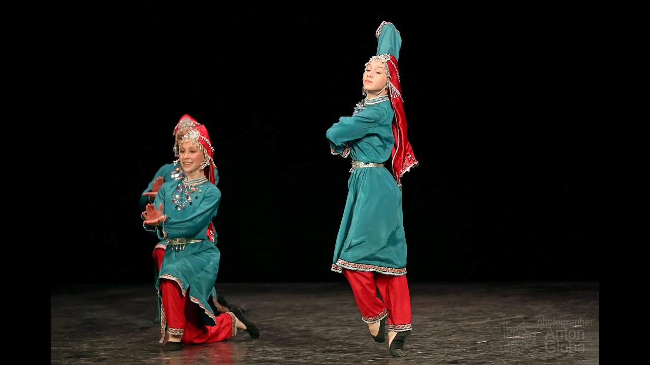 \"Аварский танец\", ансамбль \"После уроков\". \"Avar Dance\", ensemble ...