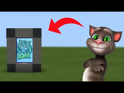 HOW TO MAKE MY TALKING TOM PORTAL - MINECRAFT