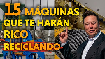 15 máquinas que te harán ganar dinero reciclando con basura