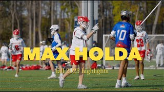 Max Holda 2025 Fall Highlights Delbarton 28 Leading Edge