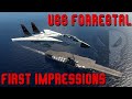 USS Forrestal CV-59 by Heatblur - First Impressions and Landing