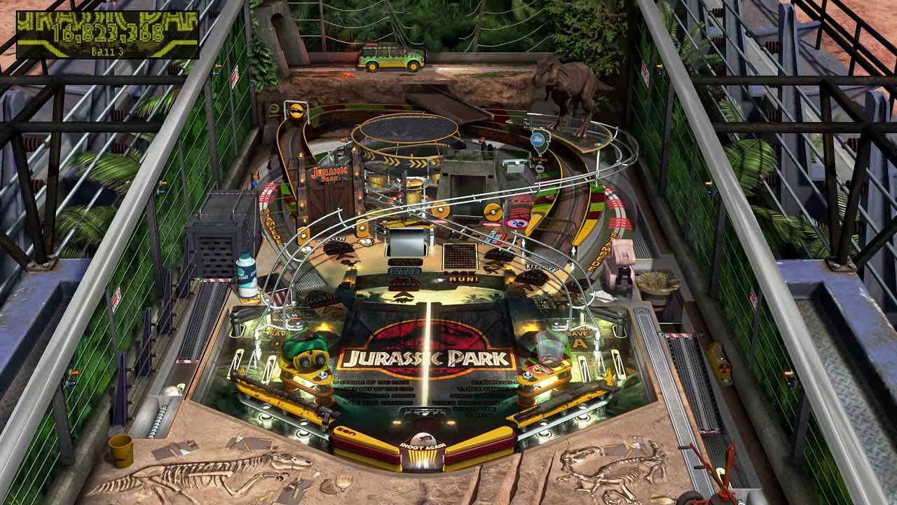 Pinball FX3 - Jurassic Park Gameplay (Xbox Series X) [4K]