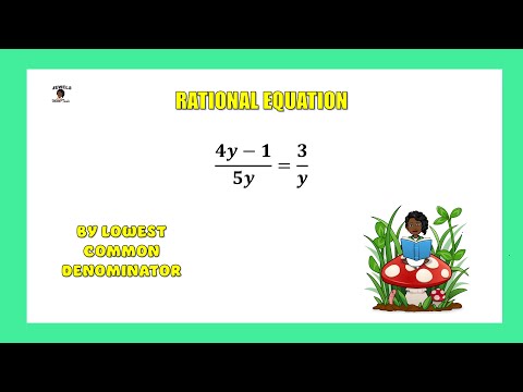 Solving Rational Equation 8 (using LCD)