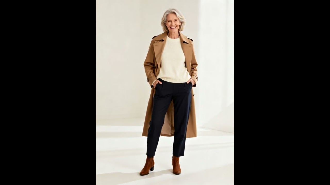 3 Effortlessly Chic Fall Looks for Women Over 50 | Modern Autumn Neutrals & Sophisticated Layering