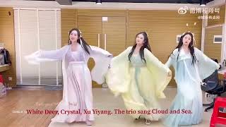 The Trio Sang Cloud And Sea