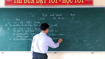 So  that  và  such  that  - Cach su dung so    that va such    that