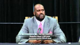 Shaq Funny Speech For His Retirement 06/03/2011