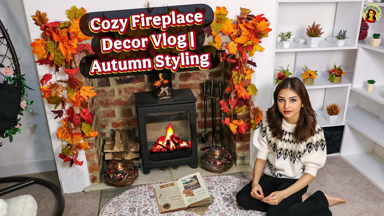 Уютное преображение камина и декор: видеоблог | Осенний стиль, свечи и теплая домашняя атмосфера