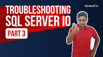 Troubleshooting SQL Server IO Performance/Bottleneck - Part 3 (Most Expensive IO Queries) (by Amit)