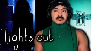 First Time Watching **LIGHTS OUT** (REACTION)