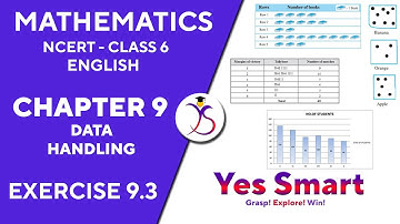 NCERT | CLASS 6 | EX 9.3 | DATA HANDLING ~ Edition 2019/08 [English]
