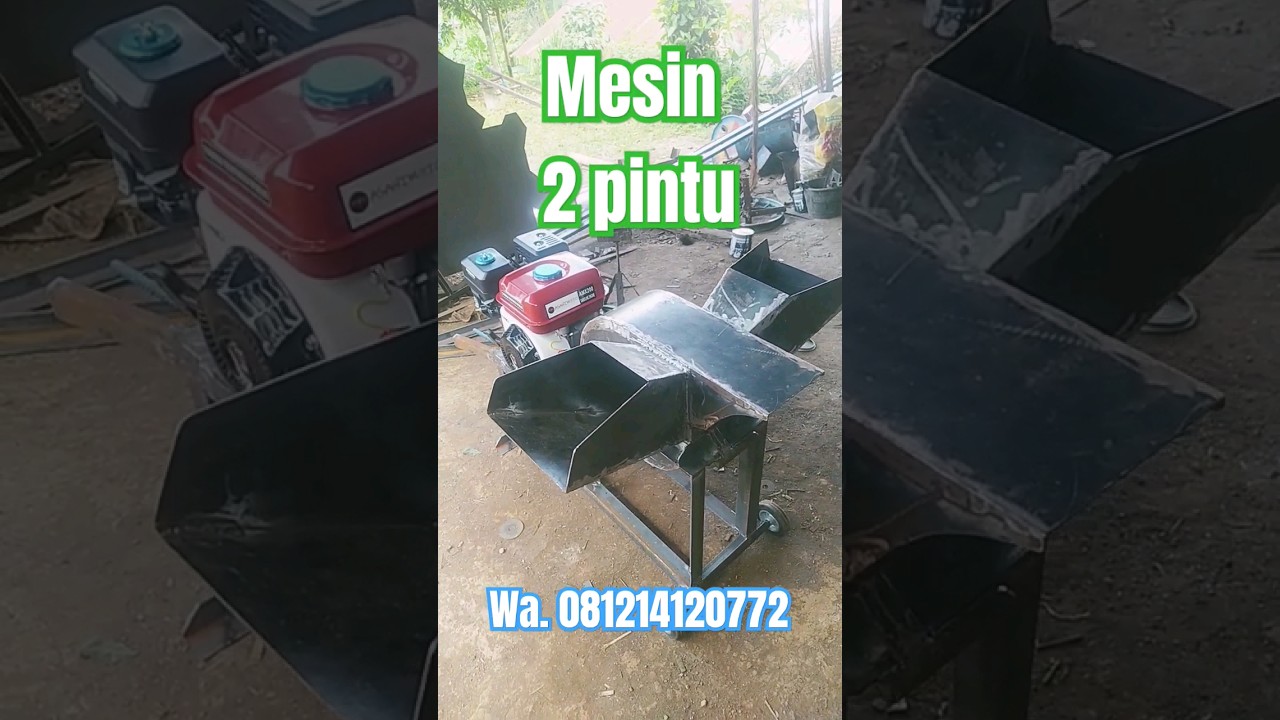 mesin pencacah rumput 