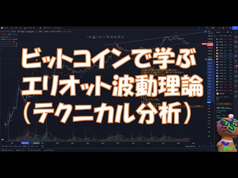 【BTC】ビットコインで学ぶエリオット波動理論【テクニカル分析】