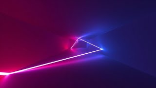 Abstract seamless looped animation of neon