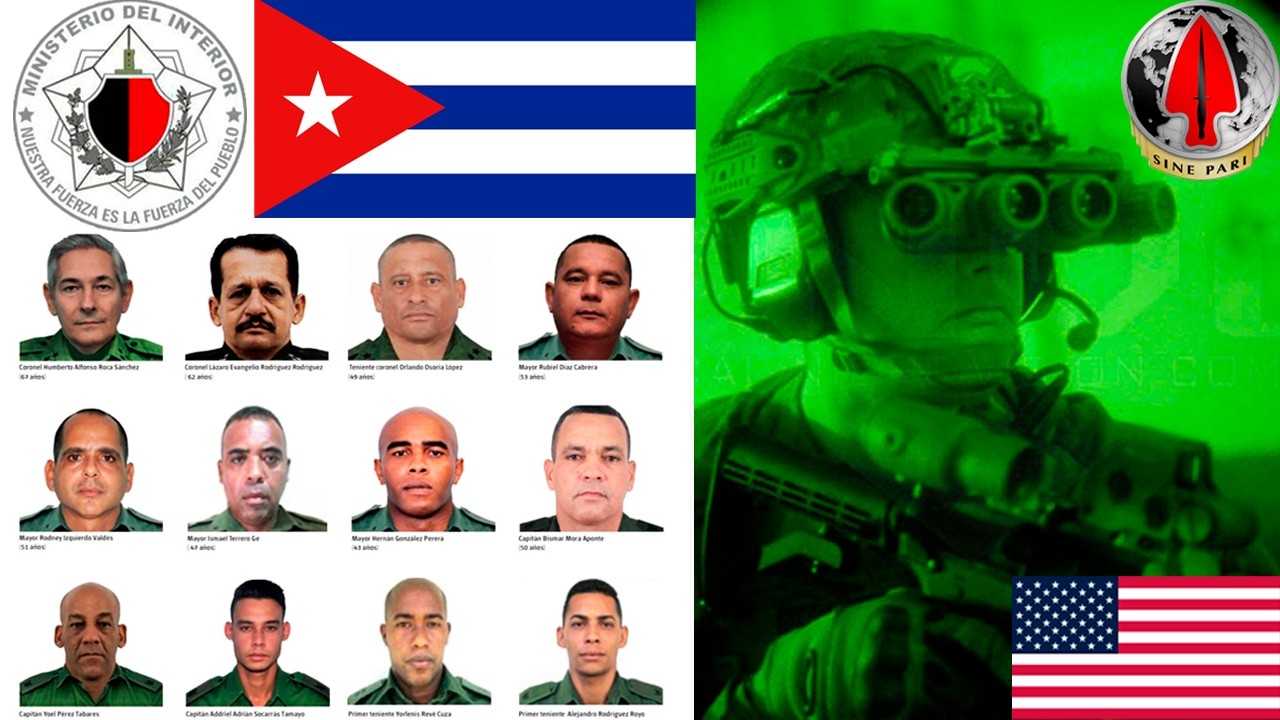⚠️CONFIRMADO🔴 32 CUBANOS ABATIDOS por la FUERZA DELTA (1st SFOD-D) en VENEZUELA 🇺🇸⚔️🇨🇺🇻🇪
