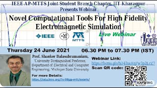 Novel Computational Tools For High Fidelity Electromagnetic Simulation