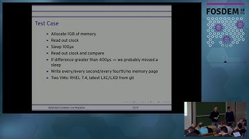 Optimized container live-migration Incremental live-migration of LXD system containers with CRIU