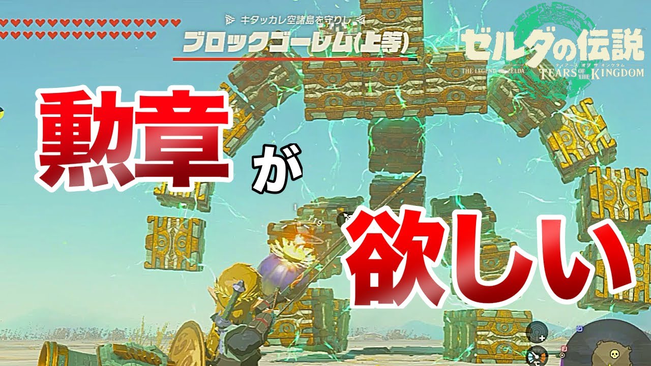 ブロックゴーレム全解体への道〜その1〜【ゼルダの伝説TotK】