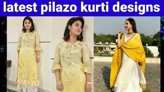 Plazo kurti Designs 2021 Party Wear screenshot 4