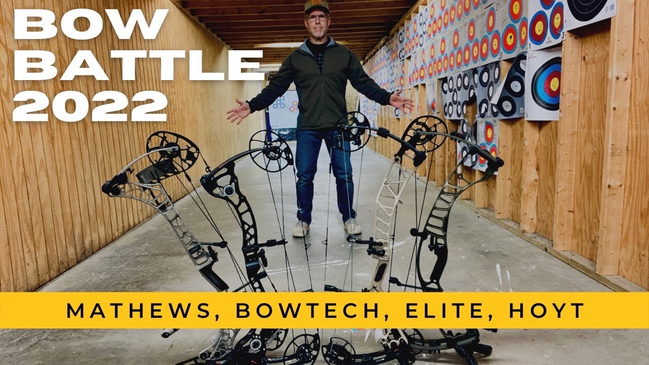 2022 BOW BATTLE Mathews vs Bowtech vs Elite vs Hoyt YouTube