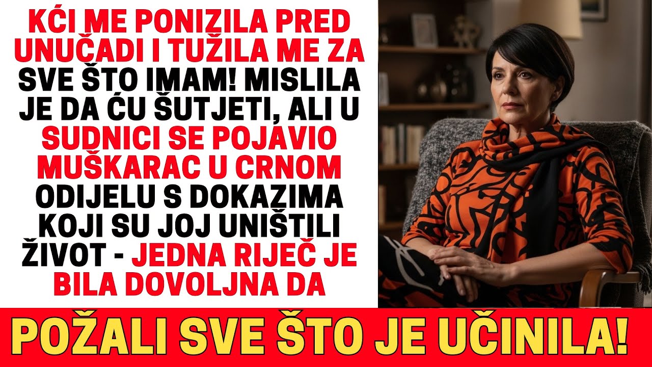 Ponizila me je pred mojom djecom - jedna riječ je bila dovoljna da požali...
