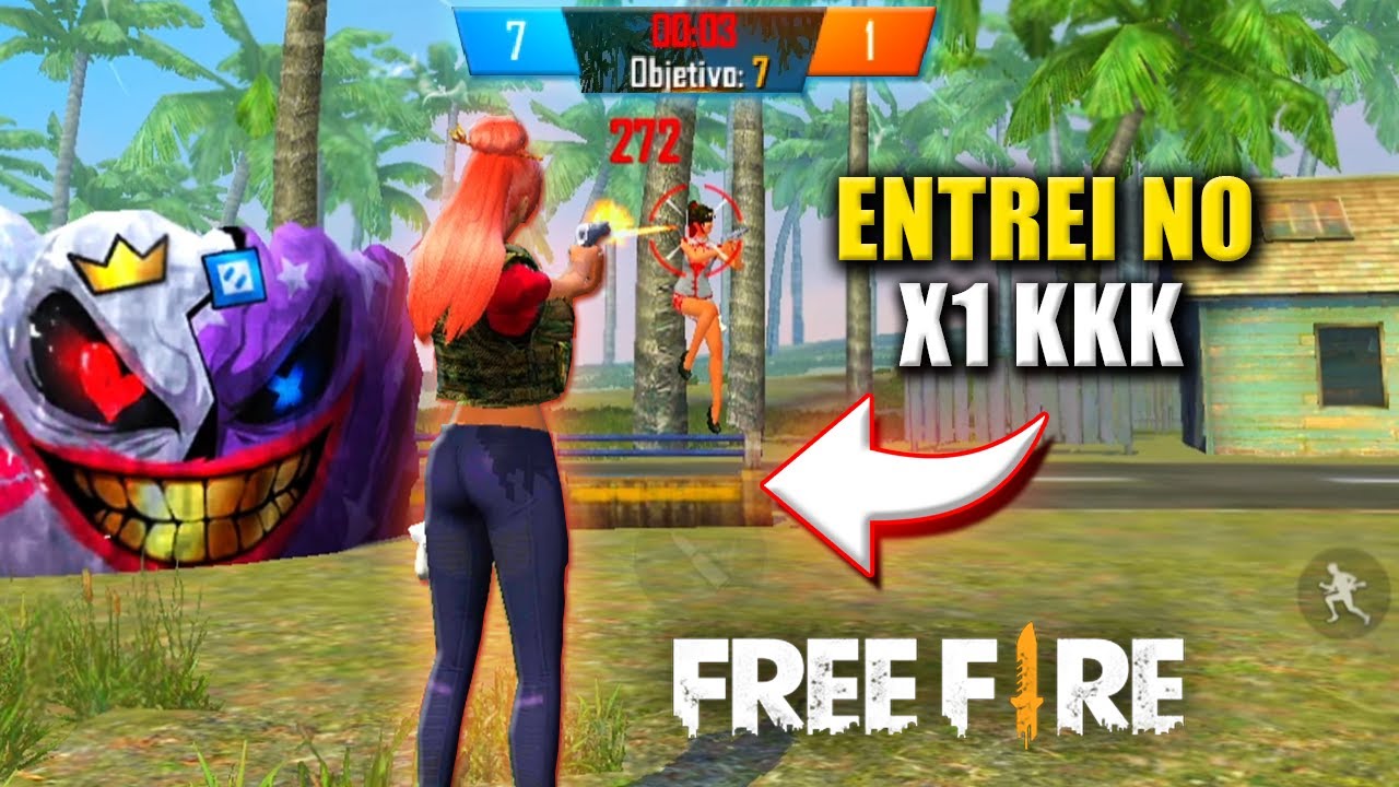 Como jogar x1 no Free Fire