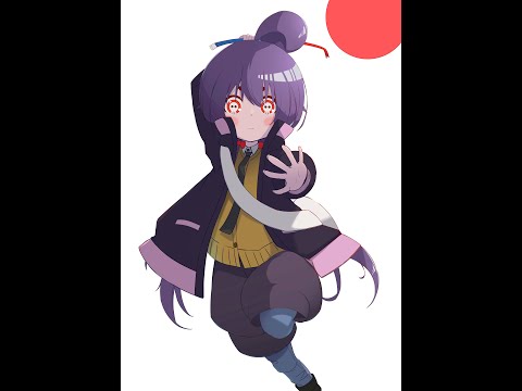 お絵描きしよう#13-「寳月夜宵(ダークギャザリング)」-【イラスト お絵描きしよう#13-「寳月夜宵(ダークギャザリング)」-【イラスト