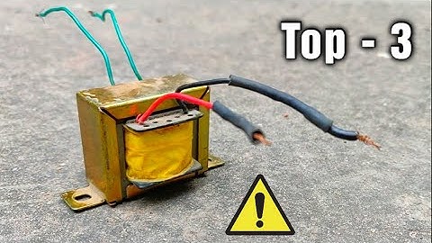 3 Simple Inventions with Transformer