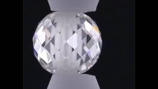 Rare Round Portrait Cut Diamond 💎 Minimalist Diamond Masterpiece in Ultra Macro 4K | Luxury Gem screenshot 3