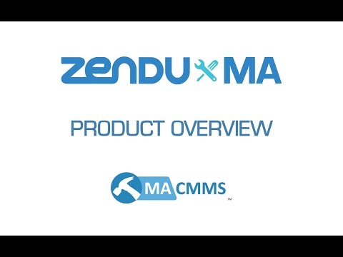Zendu MA CMMS Integration | MA CMMS Product Demo