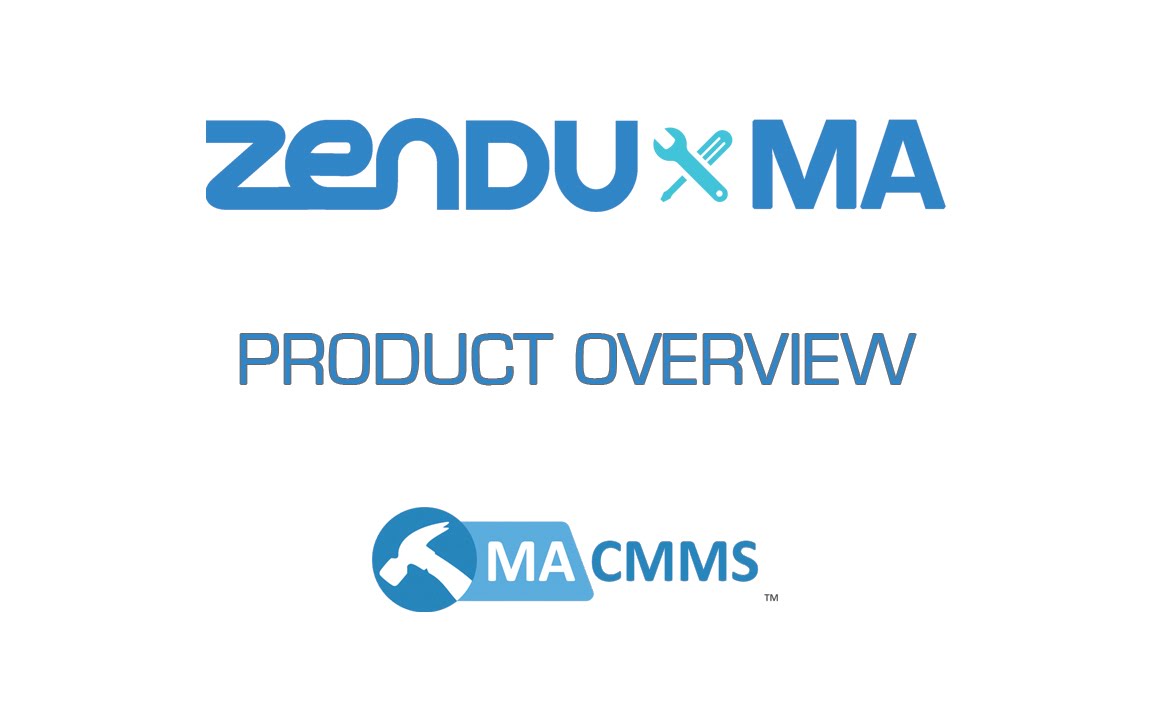Zendu MA CMMS Integration | MA CMMS Product Demo