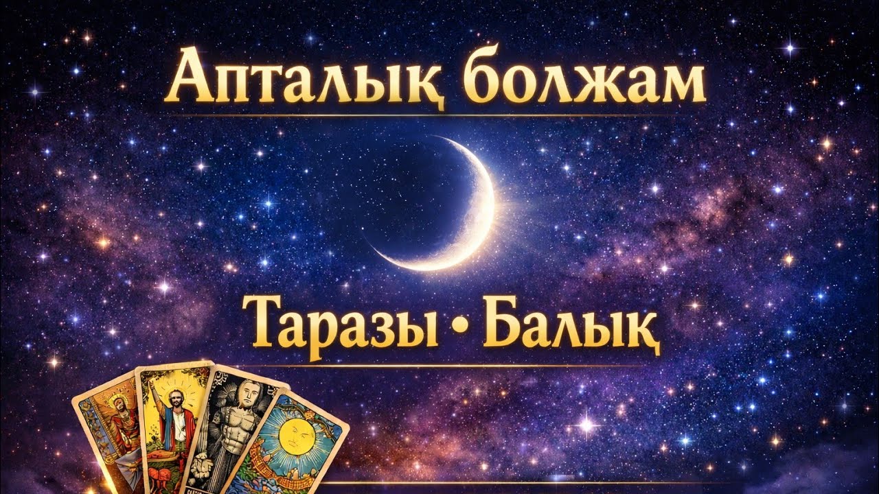 🤍❤13–19 қаңтар 🌙Апталық болжам | ♎- ♓