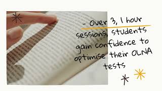 Help for students to pass their OLNA's tests!