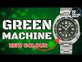 Introducing the green watc.ives wd6105  steeldive watch out