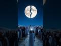 Sirf Ek Ishara… Aur Chand Phat Gaya! #IslamicShorts  #ProphetMuhammad ﷺ #Quran #MoonSplit