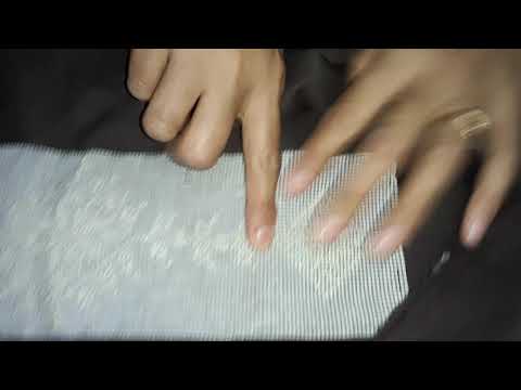 كيفية رائعة لطرز الفتلة البيضاء في الكانفا البيضاء الطرز الفاسي