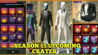Pubg Mobile lite Season 15 UPCOMING Mythic Outfit And Crates Confirm Leak || Must Watch ||