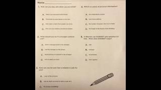 Internet Safety Easy Quiz - BrainPop screenshot 2