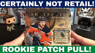 Limited Patch Pull! Opening up a hobby box of 2019-20 Upper Deck Artifacts!