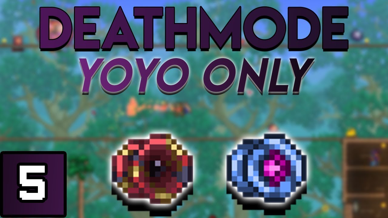 Terraria Calamity Mod Deathmode Yoyo Only Playthrough [5] YouTube