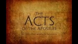 Sunday Night Bible Study. The book of Acts!