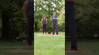 Acroyoga: Level 2: Warm-up 1: Partner Leg Throw Downs (lesson)