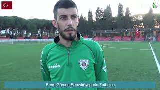 Emre Gürses Sarayaköysporlu Futbolcu