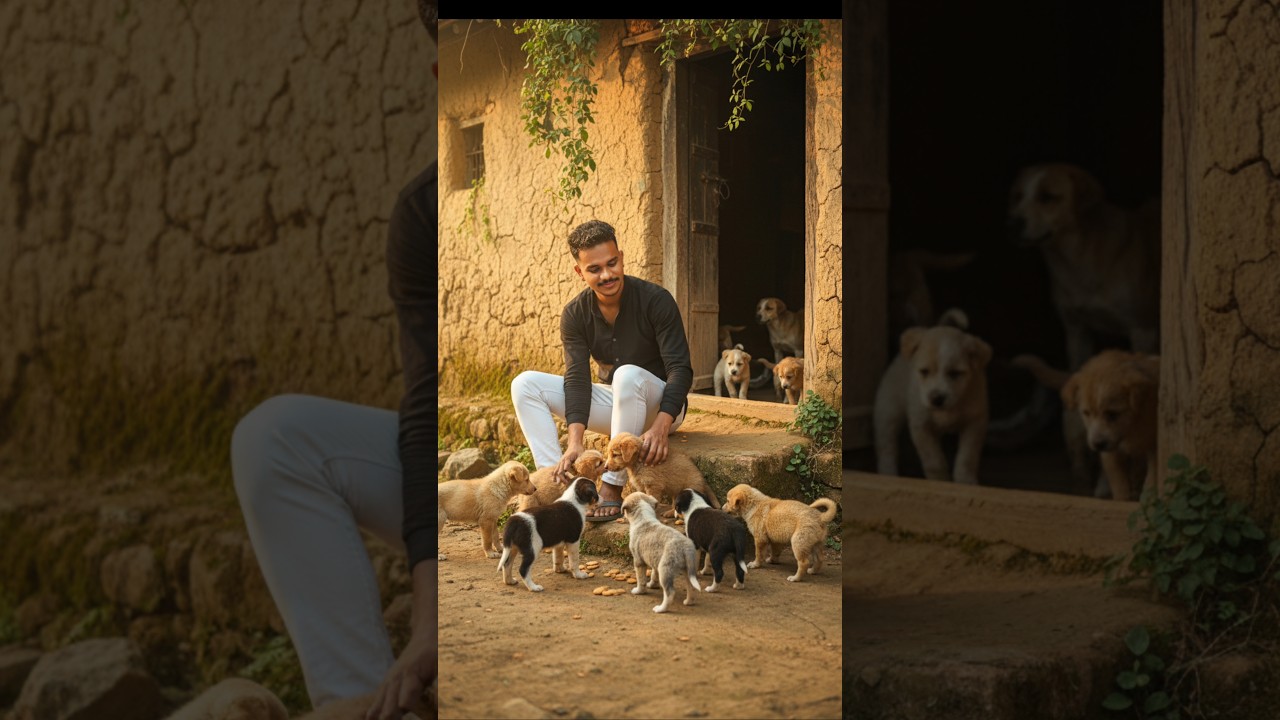 dog photo 😀💞 editing prompt 👇