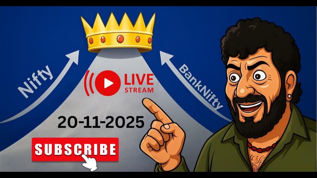 NIFTY  BANKNIFTY LIVE || 20 NOV || 