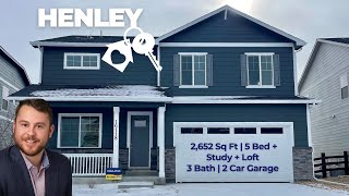 Henley | 2,652 sq ft | 5 Bed + Study + Loft | 3 Bath | 2 Car | D.R. Horton
