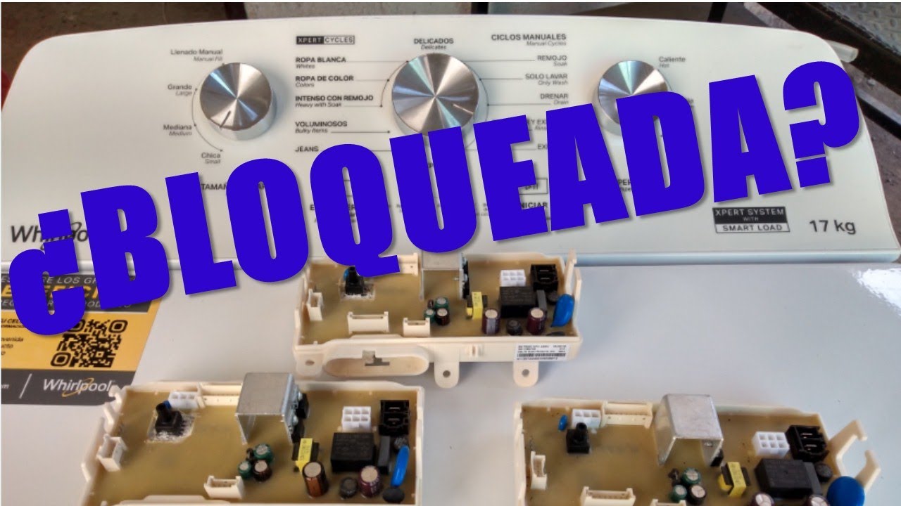 Como Resetear Lavadora Whirlpool Batman Bloqueada | Demostración Sin Tanto Rollo 🤣