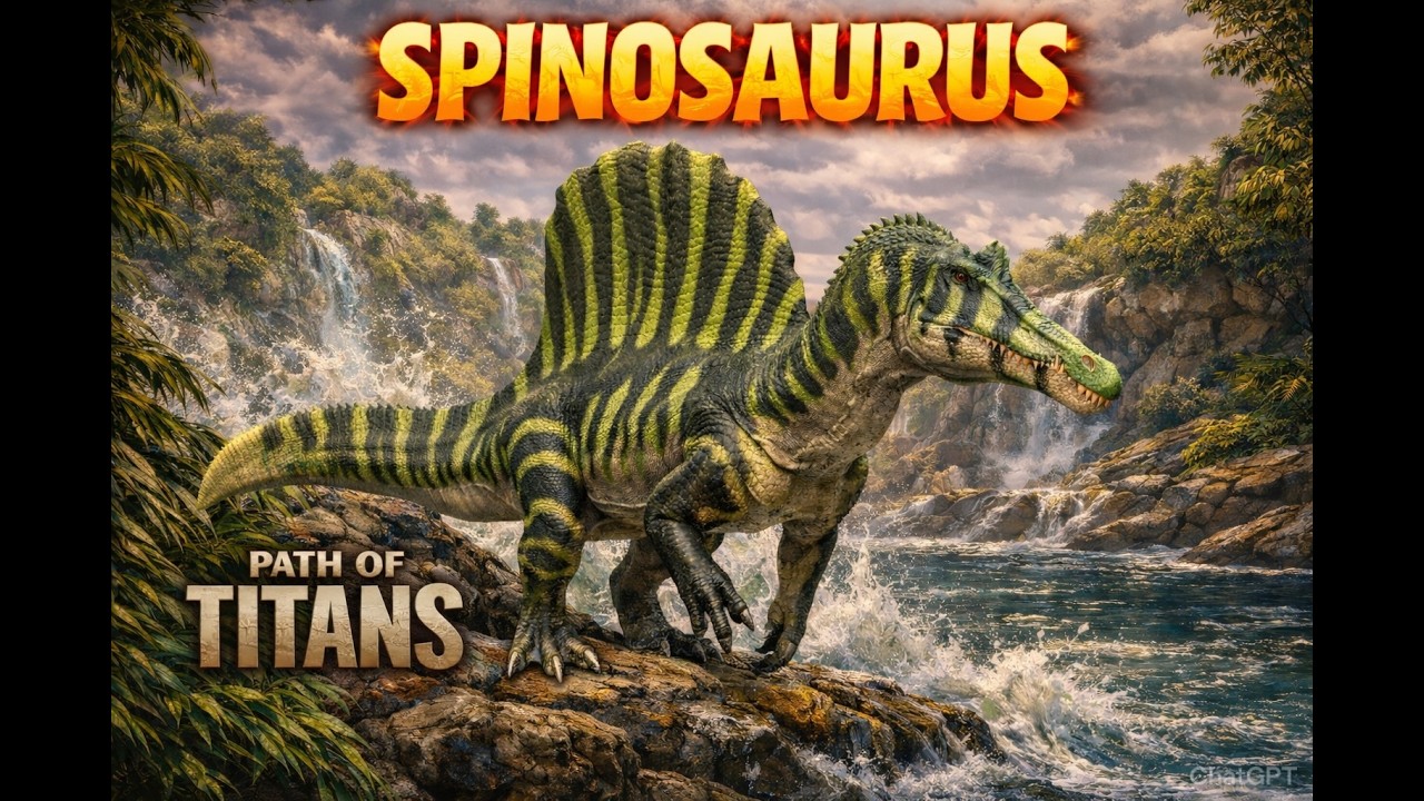 Spinosaurus Riparia Official Servers - Solo Gameplay (Part 1) | Path of Titans