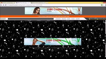 Imvu How to add and move stickers on hompage